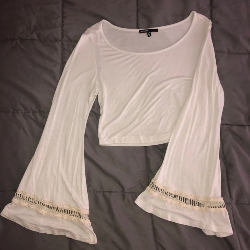Crop top long sleeve